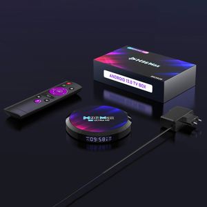 H96 MAX 8K Streaming <span class=keywords><strong>IPTV</strong></span> STB, Receptor de TV Inteligente con Internet, el Mejor Receptor de TV Android 12 Pro de Google, Envío <span class=keywords><strong>Gratis</strong></span> a Europa, Francia y Alemania - Product Image 1