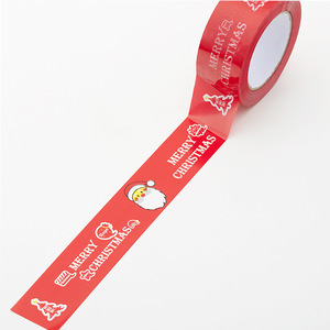 Ruban Adhésif Transparent Spécial Noël Baili, Motif Arbre de Noël Rouge Mignon, <span class=keywords><strong>Film</strong></span> BOPP de Bureau, Grand Rouleau, Boîte Entière - Product Image 3