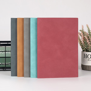 Nouveau style rétro, carnet A5, couverture <span class=keywords><strong>en</strong></span> cuir d'agneau imitation, haute valeur chromatique, reliure cousue pour l'écriture de journaux <span class=keywords><strong>et</strong></span> les cadeaux - Product Image 4