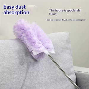 <span class=keywords><strong>Plumeau</strong></span> électrostatique jetable violet en tissu non tissé, extensible, pour le dépoussiérage – Article de nettoyage très vendu - Product Image 2