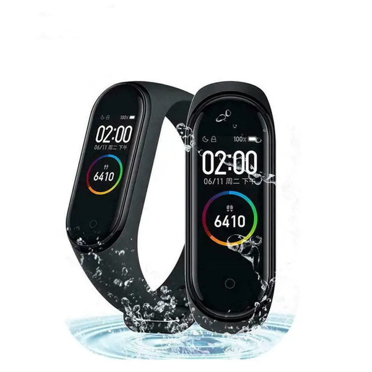 Mi Band 4 smart bracelet 3 color AMOLED screen Miband 4 xiaomi fitness instructor BT sports waterproof smart bracelet