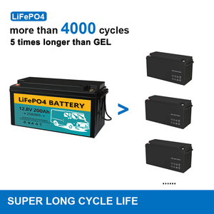 แบตเตอรี่ลิเธียมไอออนแบบ Deep Cycle 12.8V 200Ah สำหรับคาราวาน, รถพ่วง, ออฟโรด, เรือ, พลังงานแสงอาทิตย์, รถบ้าน RV แบตเตอรี่ 12V - Product Image 5