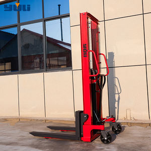 Apilador Manual de Palés Yuli de 1 Tonelada, Operado Manualmente, Hidráulico, Elevación de 1.6 m, Apilador de Palés, Carretilla Elevadora - Product Image 3