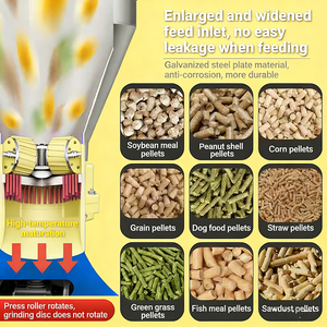 Machine à granulés d'aliments à haute productivité, nouvelle conception, moulin à granulés et traitement des aliments, granulateur d'aliments pour animaux, pelletiseur - Product Image 2