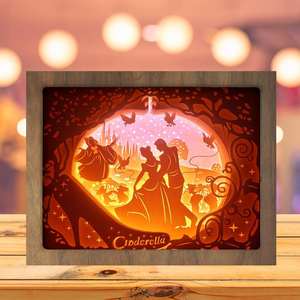 Nouvel arrivage lampe à découper en papier cendrillon saint-valentin cadeau décoration <span class=keywords><strong>de</strong></span> salle <span class=keywords><strong>calendrier</strong></span> <span class=keywords><strong>de</strong></span> <span class=keywords><strong>l</strong></span>'<span class=keywords><strong>avent</strong></span> beauté - Product Image 4