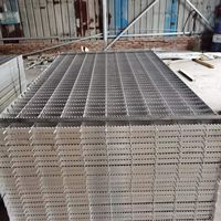 Grille en acier inoxydable résistante à l'humidité, galvanisée, antidérapante, pour passerelles, plateformes et murs (Sud-Est)