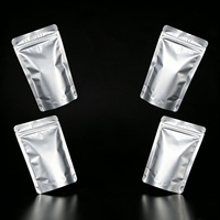 Sachets Doypack en aluminium avec fermeture éclair pour aliments, protection contre les chutes et les perforations pour les snacks, les chips et les craquelins contre le broyage