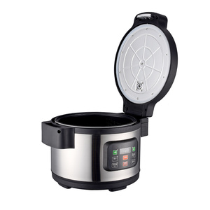 Equipo para Té con Leche, Olla y Sartén Cookwarehouse, Ollas Arroceras, Juegos de Utensilios de Cocina, Olla para Perlas de Arroz, Acero Inoxidable, Color, 12 Litros, ANS-886C-12L - Product Image 2