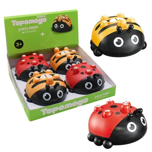 Trending Friction Vehicle Cute Ladybug Educational Baby Whack A Mole Game Baby Fidget Toys