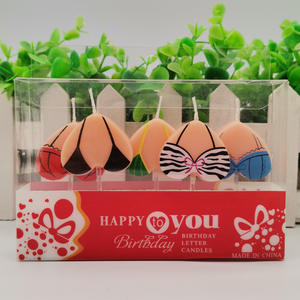 เทียนตกแต่งสำหรั<span class=keywords><strong>บ</strong></span>งานปาร์ตี้เทียนวันเกิดพิม<span class=keywords><strong>พ</strong></span>์ลายด้วยการออกแบ<span class=keywords><strong>บ</strong></span>เซ็กซี่ - Product Image 4