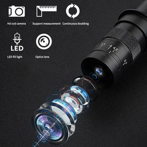 LEDライトはんだチップ修理用ビデオ顕微鏡工業用顕微鏡カメラ1080P Cマウントレンズ - Product Image 2