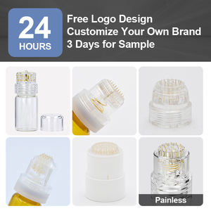 Appareil de micro-aiguilletage pour soins de la peau et des cheveux à domicile, derma stamp, micro-aiguille, Hydra Needle Stamp avec applicateur de sérum - Product Image 6