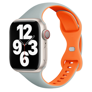 IVANHOE Bracelet sport mince pour Apple Watch Band 45mm ultra 2 49 40 44 41 42 46mm Bracelet en silicone Iwatch Series 10 9 8 7 Se 4 5 6 - Product Image 5