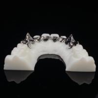 Grillz dentaire personnalisé en argent sterling 925 avec diamants Moissanite VVS, style Hip Hop, pour hommes et femmes