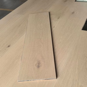 Parquet en bois massif brossé, qualité <span class=keywords><strong>CD</strong></span>, multicouche, chêne blanc, pour intérieur - Product Image 1