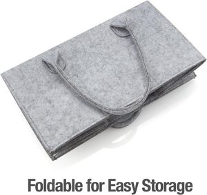 Panier de rangement en feutre pour couches de bébé, best-seller en gros, idéal pour la chambre de bébé et les voyages - Product Image 5