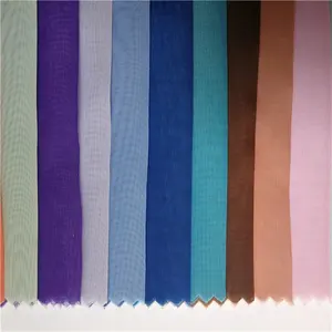 Giá rẻ 45gsm Trọng lượng nhẹ Polyester đồng bằng Terylene vải cho <span class=keywords><strong>Sheer</strong></span> rèm và Voile rèm - Product Image 5