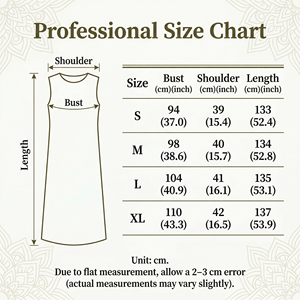 ชุดเดรสอบายะแบบไม่มีแขนสำหรับผู้หญิง ความยาวเต็มตัว หลายสี จากผู้จำหน่าย - Product Image 4