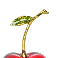 Groothandel Kristallen Bruiloft Kinder Verjaardag Feestdagen Promotie Cadeaus Schattige Decoratie Beeldje Souvenir Kristallen Fruit Ambachten