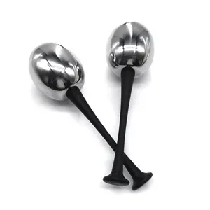 New Fashion Comfortable Cute Design Stainless Steel Cooling Gel Round Ice Globes