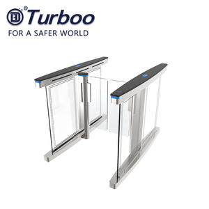 An Toàn Cao Nhận Diện Khuôn Mặt Vân Tay Kiểm Soát Truy Cập Swing Glass Cửa Quay Barrier Speed <span class=keywords><strong>Gates</strong></span> - Product Image 2
