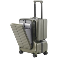 Vente en gros de valises à roulettes DE GER de qualité supérieure, fabriquées en Chine, avec cadre en aluminium, 20, 24, 28 pouces, 8 roues, ensembles de bagages de voyage