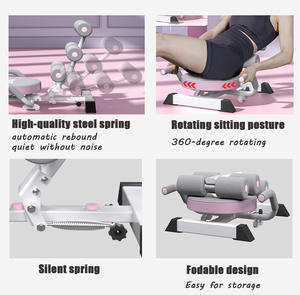 CZFIT Nuevo Modelo de Máquina Abdominal Silenciosa Multifuncional para Ejercicios Abdominales, Equipo de Fitness Individual para Interiores, Rueda Abdominal - Product Image 6