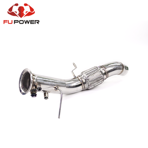 Pour BMW E60 E61 525d 530d <span class=keywords><strong>E90</strong></span> E91 E92 E92 <span class=keywords><strong>325d</strong></span> 330d Diesel M57N2 moteur 3 pouces <span class=keywords><strong>Downpipe</strong></span> - Product Image 4