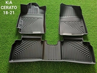 Vente en gros d'usine KADDEN Tapis de sol de voiture 3D TPE antidérapants de luxe, nouvelle mode, pressés à chaud, épaisseur 2,9-3,3 mm, ensemble complet pour Sonet