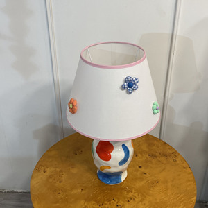 Cream Ceramic Table Lamp E27 Bulb Base Tricolor <b>Light</b> Switch Control <b>Night</b> <b>Light</b> Decorative Living Room Bedroom - Product Image 3