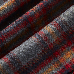Tela de franela a cuadros teñida con hilo de poliéster 100% personalizada de alta calidad para abrigo - Product Image 5