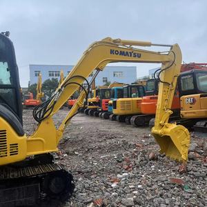 Miniexcavadora Komatsu PC55MR de 5.5 Toneladas, Modelo Japonés, Motor Cummins y Bomba de Componentes Principales Incluidos para Excavación de Alta Calidad - Product Image 3