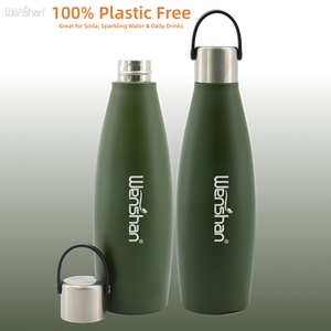 Botella de Agua de Acero Inoxidable de Pared Simple de 900 ml, Ligera, con Forma de Lata de Refresco, para Compradores Mayoristas, Logotipo Personalizado - Product Image 2
