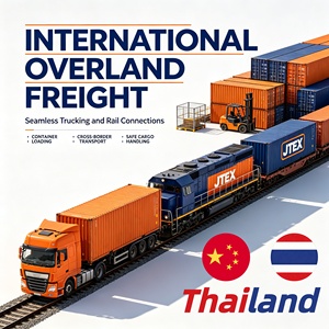 Logística de Transporte Terrestre Internacional de China a Tailandia, Servicio de Transporte de Mercancías Puerta a Puerta, Transporte Transfronterizo - Product Image 1