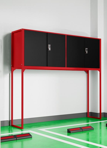 Gabinete de almacenamiento de herramientas de Metal <span class=keywords><strong>para</strong></span> garaje, caja de casillero de bicicleta de acero <span class=keywords><strong>para</strong></span> estacionamiento, almacenamiento de coche, accesorios <span class=keywords><strong>para</strong></span> coche, casillero oculto - Product Image 4