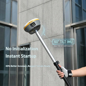 อุปกรณ์สำรวจ Hi-Target V600L กล้องคู่ ระบบ GNSS เลเซอร์ GPS RTK พร้อมโค้ด ราคาถูก GPS GNSS RTK - Product Image 6