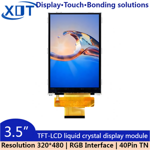 3.5 inch IPS <span class=keywords><strong>TFT</strong></span> <span class=keywords><strong>LCD</strong></span> hiển thị bảng điều khiển 320x480 Độ phân giải SPI + RGB giao diện LED Đèn nền tùy chỉnh người dùng hiển thị - Product Image 2