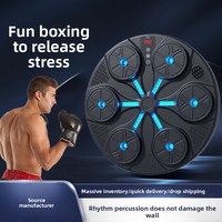 Cible de boxe musicale murale ABS pour entraînement à domicile, pour adultes et enfants, modèle international à succès