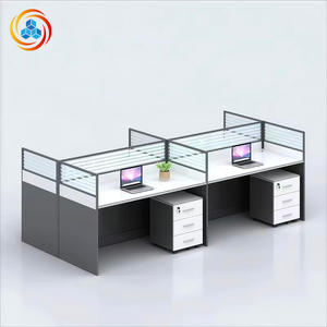 Staff Office <b>Desk</b> Chair Combination Durable Convertible Wood Multi-Functional <b>Computer</b> <b>Desk</b> Minimalist Fireproof Mobile Free - Product Image 1