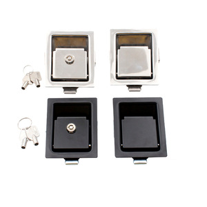 Serrure de panneau à tirer MS866 en acier inoxydable, matériau robuste, pour meubles industriels, fourgons, camions, armoires et boîtes à outils - Product Image 1