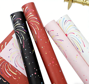 <span class=keywords><strong>Papel</strong></span> de Regalo para Ramos de Flores con Diseño de Fuegos Artificiales, <span class=keywords><strong>Papel</strong></span> de Regalo para Ramos de Flores Estilo Coreano, <span class=keywords><strong>Papel</strong></span> de Regalo Personalizado para Flores - Product Image 2