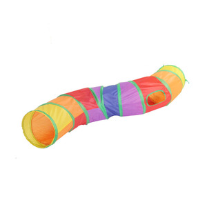 공을 가진 고양이 터널 텐트 애완 동물 터널 외부 대화 형 접이식 고양이 장난감 - Product Image 3