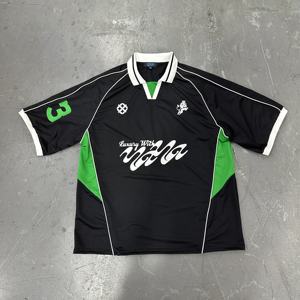 Maillot de football personnalisé en sublimation, design de maillot de football, logo brodé, jersey streetwear oversize - Product Image 1