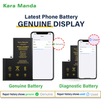 Baterai Ponsel Asli Kara Manda OEM Baru 0 Cycle IOS26 Diagnostik untuk Baterai iPhone Asli untuk Baterai iPhone 12-15ProMax