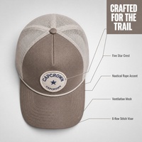 Casquette Trucker en Mousse à 5 Panneaux Personnalisée avec Logo Patch, Casquette de Baseball en Maille Réglable, Casquette de Sport Respirante pour l'Extérieur