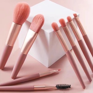 8pcs Macaron <strong>Makeup</strong> <strong>Brushes</strong> Set Face Eye Shadow Foundation Tool Mini Travel Portable Cute <strong>Makeup</strong> <strong>Brush</strong> Kids Zipper <strong>Bag</strong> - Product Image 2