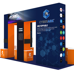 Thương mại di động hiển thị hiển thị tường 3x6 Dễ dàng cài đặt khung nhôm + Căng thẳng vải - Product Image 1