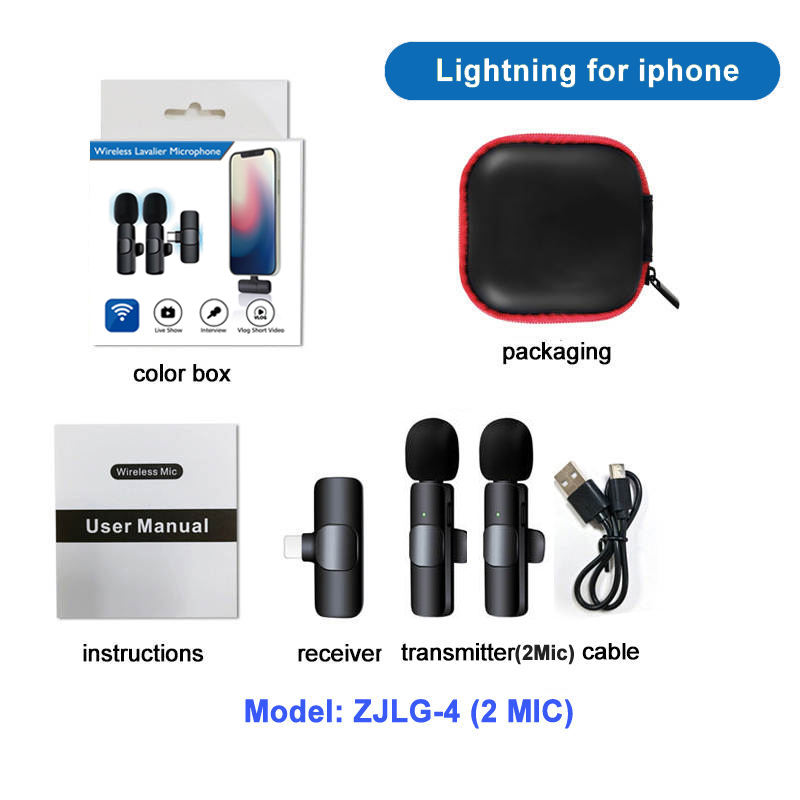 Noir, foudre pour iphone(2Mic)