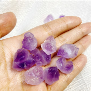 Wholesale Premium Natural Purple Amethyst Flower Tooth Cluster Geode Raw Crystal Point Scepter Feng Shui CrystalHola Home <b>Car</b> - Product Image 2