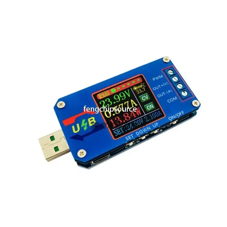 Cnc Usb Step-Down Voeding Constante Spanning Constante Stroom 5V L 12V Voltmeter Ammeter Coulometer Pwm Generator